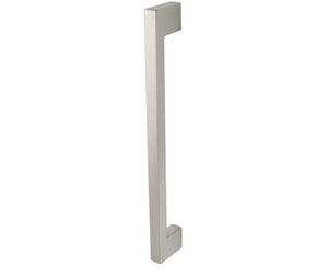 Rockwood RM5280-60-612 PlanTek - Flat Front Straight Cast Pull 1/2" x 1/2" Grip x 60" CTC - Satin Clear Coated
