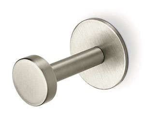 Rockwood RM802 626 - Brass - Satin Chrome Plated Coat Hook