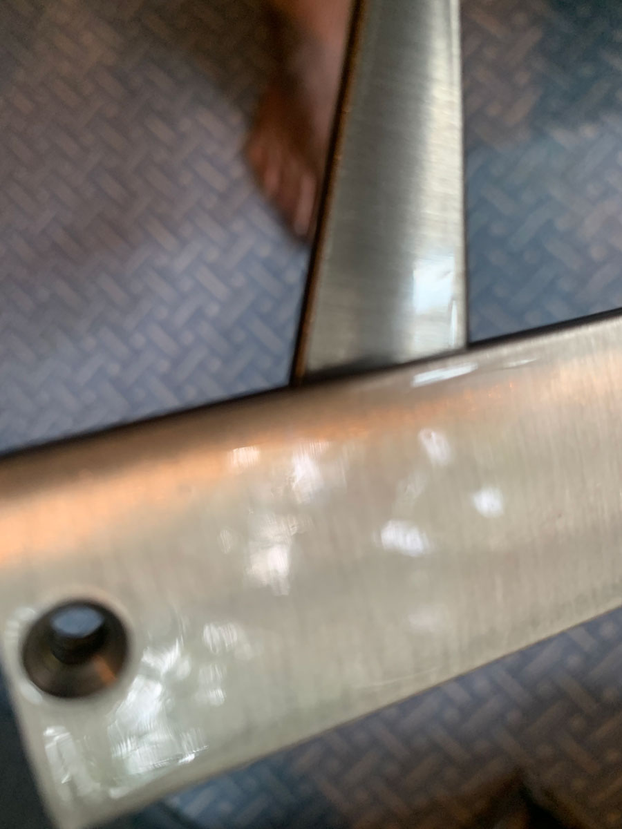 Rockwood 885619 Concealed Edge Pull Satin Nickel Plated Clear Coated