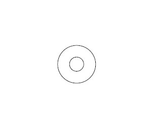 Rockwood SP1062 Plastic Washer for 3/8 - 16 Bolt