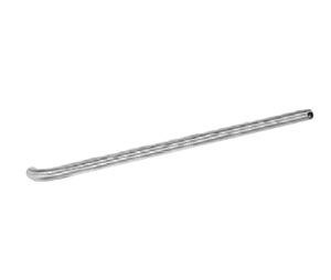 Rockwood SP47-625 28" CTC Single Solid Push Bar - Polished Chrome Plated Brass