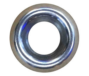 Rockwood SP1005-626 1/4 - 20 Finishing Washer - Satin Chrome Plated Brass