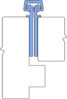 Roton 780-112HD-CL-079-UL-FF 79" Continuous Hinge-Concealed-Heavy Duty-Fire Rated-Clear Finish