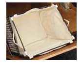 Rev-A-Shelf RSCTOHT-16-I-1 Tan Removable Hamper Bag 16"W - 63 Qts. - 1 Pc. 