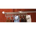 Rev-A-Shelf RSCTR-12-CR 12" Chrome Tie/Scarf Rack - 1 Each 