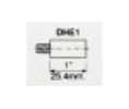 RSG DHE1SPC 1" Electromagnetic Fire Door Holder Extension Rod - Powdercoated