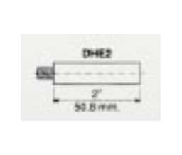 RSG DHE2C 2" Electromagnetic Fire Door Holder Extension Rod - Chrome