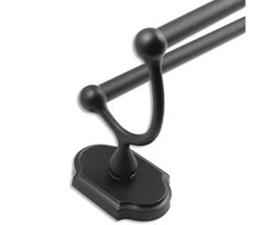 Rusticware Comp. 8622ORB 24" Wenmoor Double Towel Bar Oil Rubbed Bronze Finish