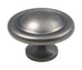 Rusticware Comp. 915WP 1-1/2" Cabinet Knob Distressed Antique Nickel Finish