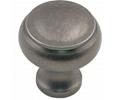 Rusticware Comp. 935WP 1-1/4" Cabinet Knob Distressed Antique Nickel Finish