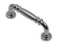 Rusticware Comp. 970WP 3" Center to Center Double Knuckle Cabinet Pull Distressed Antique Nickel Finish