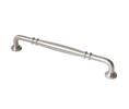 Rusticware Comp. 973SN 6" Center to Center Double Knuckle Cabinet Pull Satin Nickel Finish