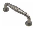 Rusticware Comp. 975WP 3" Center to Center Rope Cabinet Pull Distressed Antique Nickel Finish