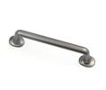 Rusticware Comp. 984WP 6" Center to Center Cabinet Pull Distressed Antique Nickel Finish