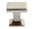 Rusticware Comp. 991SN 1-1/8" Modern Square Cabinet Knob Satin Nickel Finish