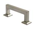 Rusticware Comp. 993SN 3" Modern Square Cabinet Pull Satin Nickel Finish