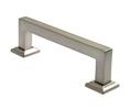 Rusticware Comp. 994SN 4" Modern Square Cabinet Pull Satin Nickel Finish