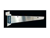 Reeve RV108CHR-12 Chrome Shelf Bracket Slatwall Accessories Products 12" - 1 Pc.