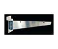 Reeve RV108CHR-10 Chrome Shelf Bracket Slatwall Accessories Products 10" - 1 Pc.