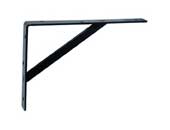 Reeve RV208-400-B Black Epoxy Rigid Extra Heavy Duty Bracket 15-1/2" x 10" - 1 Each