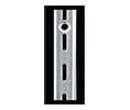 Reeve RV40BR-36 Brasstone Single Slotted Standard Duty Shelf Standard 36" - 1 Pc.
