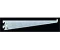 Reeve RV41ZC-14 Zinc No Flange Standard Duty Shelf Bracket 14" - 1 Pc.