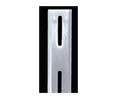 Reeve RV700ZC-48 #14 Screwhole Zinc Single Slotted Extra Heavy Duty Shelf Standard 48" - 1 Pc.