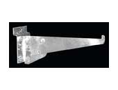 Reeve RV93CHR-14 Chrome Adjustable Downslat Bracket Slatwall Accessories Products 14" - 1 Pc.