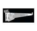 Reeve RV93CHR-10 Chrome Adjustable Downslat Bracket Slatwall Accessories Products 10" - 1 Pc.