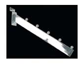 Reeve RV94CHR-12B Chrome Waterfall Faceout Bracket Slatwall Accessories Products - 1 Pc.
