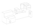 Rytan RY10010 Machine Base for RY100 & RY200 Semi-Automatic Key Machine
