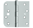 Deltana S44058TT26-LH 4"x 4"x 5/8"x SQ Hinge- Chrome