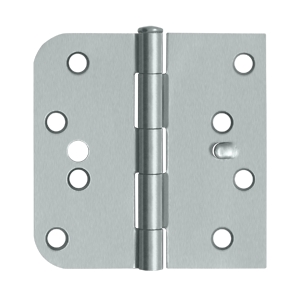 Deltana S44058TT26D-L/H 4"x 4"x 5/8"x SQ Hinge- Brushed Chrome