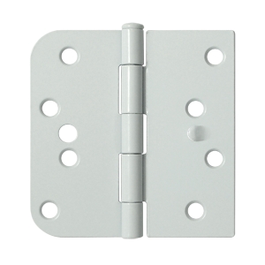 Deltana S44058TTUSPW-LH 4"x 4"x 5/8"x SQ Hinge- Prime White