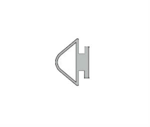 Pemko PK4GR 54" Replacement PemkoPrene - Gray