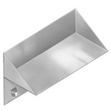 Bradley SA51 Bookshelf with Clothes Hook