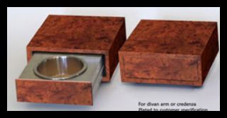 Saint Louis Designs 72121 Spring-Deployed Cup Tray, Anodized or Plated