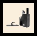 Saint Louis Designs TL1166-P Mini Touch Latch, with Built-in Pusher