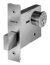 Sargent 4876 Single Cylinder with Blank Plate Deadbolt Auxiliary Lock