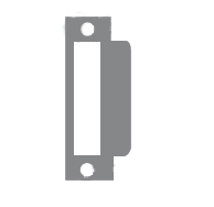 Sargent 82-0110 Curved Lip Strike 