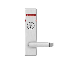 Schlage L283-434-619 N Escutcheon Cylinder Indicator Kit with VACANT/OCCUPIED Message - Satin Nickel