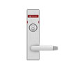Schlage L283-433-619 N Escutcheon Cylinder Indicator Kit with LOCKED/UNLOCKED Message - Satin Nickel