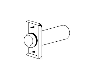 Schlage 40-032 Latch Marking Chisels