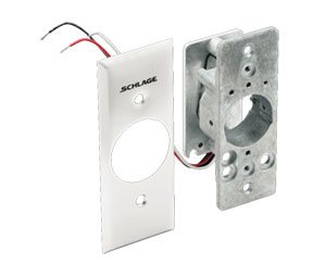 Schlage Electronics 653-0405 NS SF-625 SPDT Maintained x SPDT Momentary Key Switch, Less Cylinder, Narrow Style, Polished Chrome