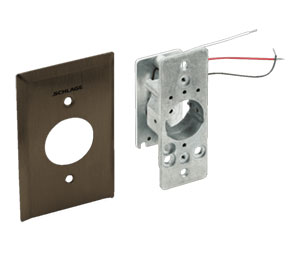 Schlage Electronics 653-1414 SF-613 (2) DPDT Maintained Bi-direction Key Switch, Less Cylinder, Oil Rubbed Bronze