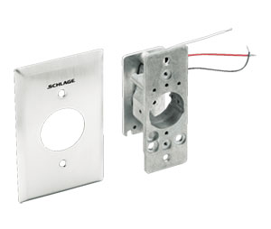 Schlage Electronics 653-1515 SF-625 (2) DPDT Momentary Bi-Direction Key Switch, Less Cylinder, Polished Chrome