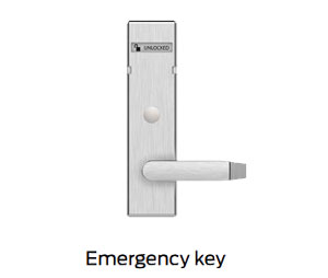 Schalge L283-447 N Escutcheon Privacy Indicator Kit with DO NOT DISTURB Message for Outside of Door - Aged Bronze