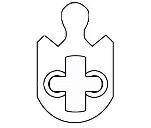 Schlage B520-233 Corbin Russwin Clover Cam for Classic Conventional Mortise Cylinders