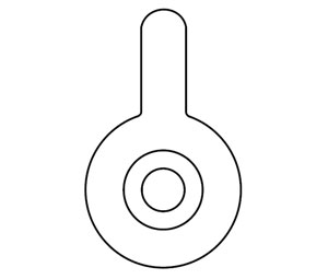 Schlage B520-296 IC Cam Yale / Arrow / Sargent for Mortise Cylinders