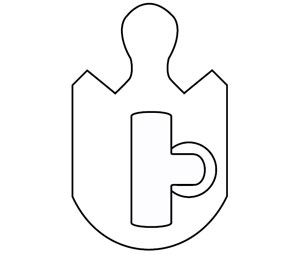 Schlage B520-309 Corbin Russwin Clover Cam For Everest & Primus Mortise Cylinders